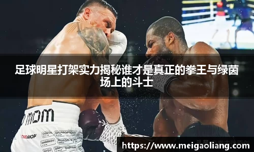 足球明星打架实力揭秘谁才是真正的拳王与绿茵场上的斗士
