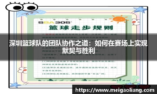 深圳篮球队的团队协作之道：如何在赛场上实现默契与胜利
